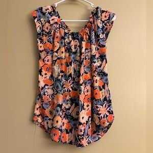 LC Lauren Conrad Floral Women's Top - Multicolor